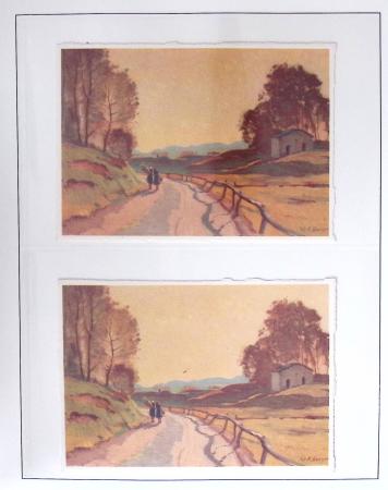 1912-91 Collection de cartes en six classeurs comprenant