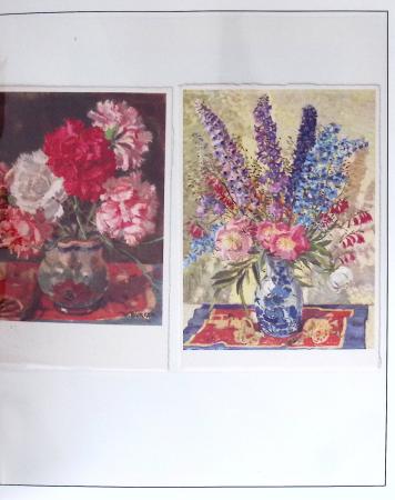 1912-91 Collection de cartes en six classeurs comprenant