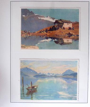 1912-91 Collection de cartes en six classeurs comprenant