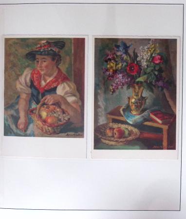 1912-91 Collection de cartes en six classeurs comprenant