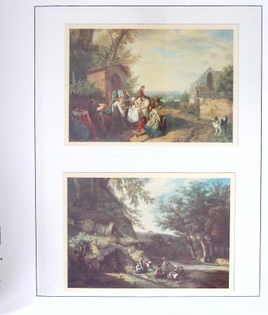 1912-91 Collection de cartes en six classeurs comprenant