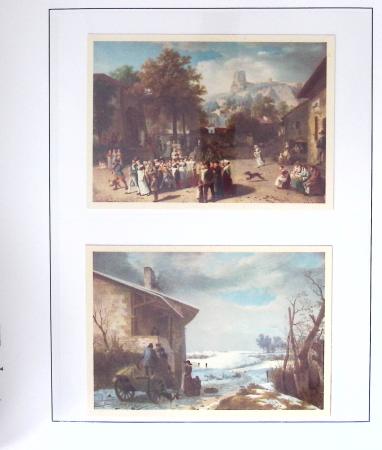 1912-91 Collection de cartes en six classeurs comprenant