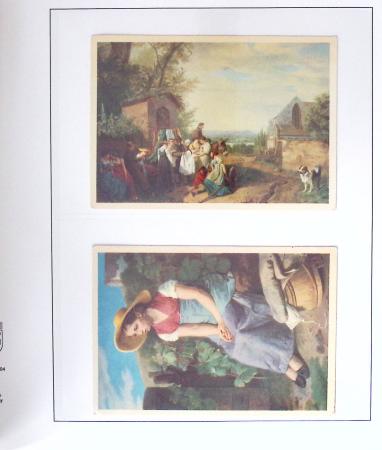 1912-91 Collection de cartes en six classeurs comprenant