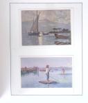 1912-91 Collection de cartes en six classeurs comprenant