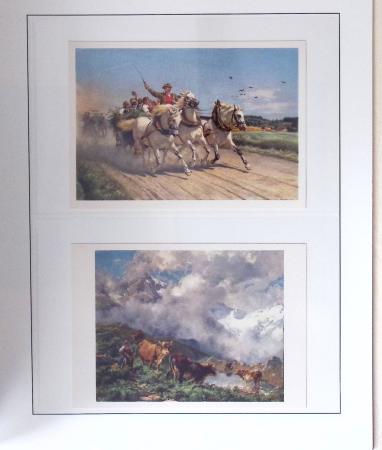1912-91 Collection de cartes en six classeurs comprenant