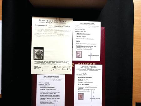 1843-1940 Gebrauchte und ungebrauchte Sammlung Schweiz