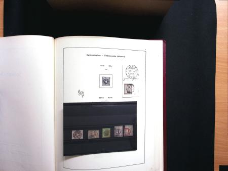 1843-1940 Gebrauchte und ungebrauchte Sammlung Schweiz