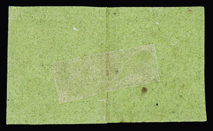 1843-51 Drei Marken mit Attest : Doppelgenf aus zwei