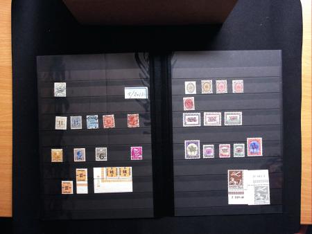 1854-1929, Mint and used selection on three stockpages,