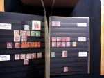 1880-1930 Spezialsammlung ZOLLSTEMPELN in zwei Steckbüchern