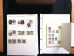 1880-1930 Spezialsammlung ZOLLSTEMPELN in zwei Steckbüchern