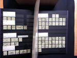 1878-1970 Sammlung NACHPORTOMARKEN in zwei Steckbüchern,