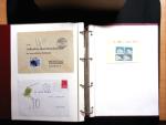 1878-1970 Sammlung NACHPORTOMARKEN in zwei Steckbüchern,