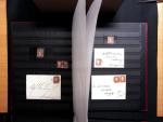 1840-1940 Selection with value in Penny Black covers