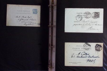 1880-1990, Collection de plus 1000 entiers postaux