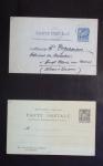 1880-1990, Collection de plus 1000 entiers postaux