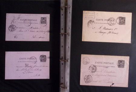 1880-1990, Collection de plus 1000 entiers postaux