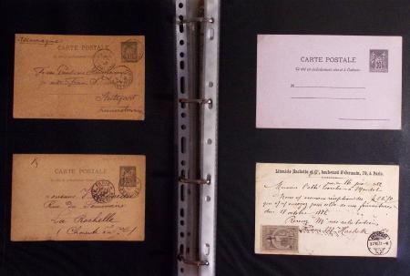 1880-1990, Collection de plus 1000 entiers postaux