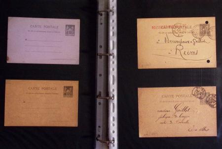 1880-1990, Collection de plus 1000 entiers postaux