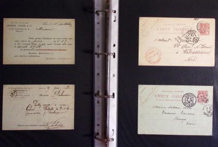 1880-1990, Collection de plus 1000 entiers postaux