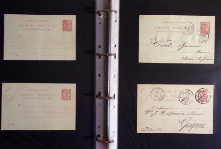 1880-1990, Collection de plus 1000 entiers postaux