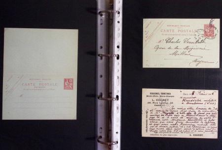 1880-1990, Collection de plus 1000 entiers postaux
