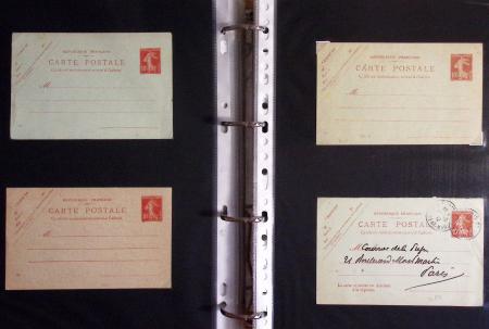 1880-1990, Collection de plus 1000 entiers postaux