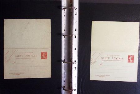 1880-1990, Collection de plus 1000 entiers postaux