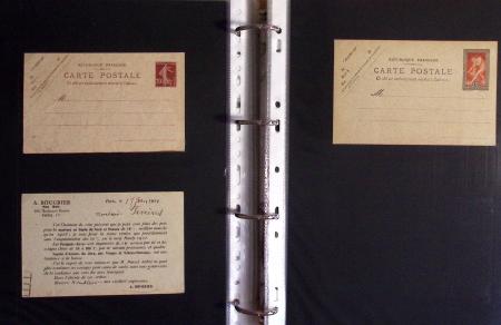 1880-1990, Collection de plus 1000 entiers postaux