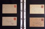 1880-1990, Collection de plus 1000 entiers postaux