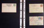 1880-1990, Collection de plus 1000 entiers postaux