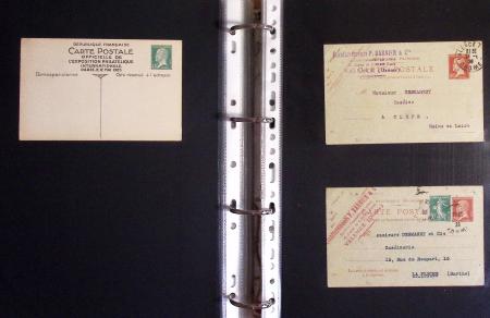 1880-1990, Collection de plus 1000 entiers postaux