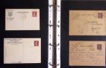 1880-1990, Collection de plus 1000 entiers postaux