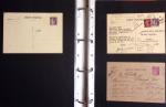 1880-1990, Collection de plus 1000 entiers postaux