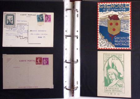 1880-1990, Collection de plus 1000 entiers postaux