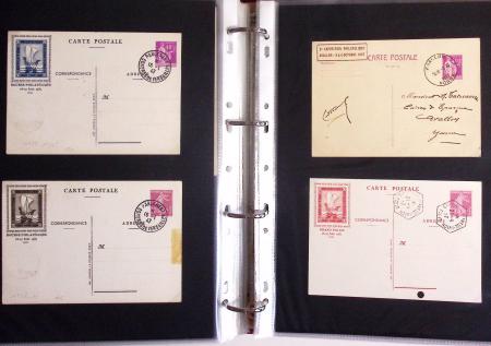 1880-1990, Collection de plus 1000 entiers postaux