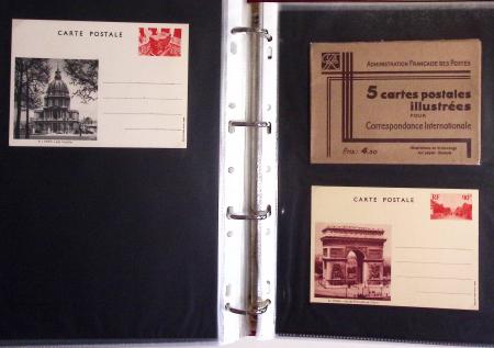 1880-1990, Collection de plus 1000 entiers postaux