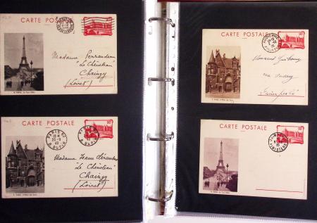 1880-1990, Collection de plus 1000 entiers postaux