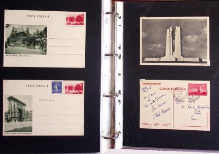 1880-1990, Collection de plus 1000 entiers postaux