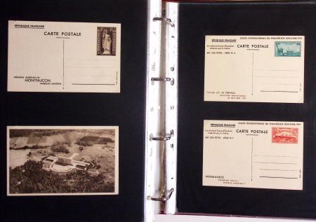 1880-1990, Collection de plus 1000 entiers postaux