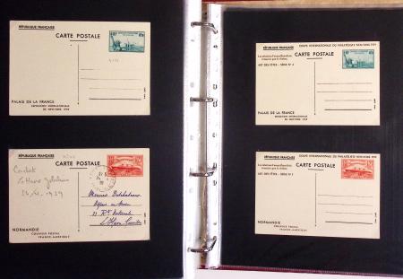 1880-1990, Collection de plus 1000 entiers postaux