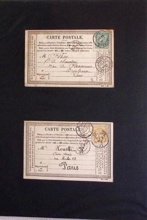 1880-1990, Collection de plus 1000 entiers postaux