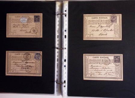 1880-1990, Collection de plus 1000 entiers postaux