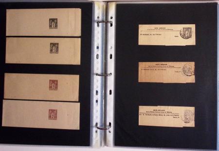 1880-1990, Collection de plus 1000 entiers postaux