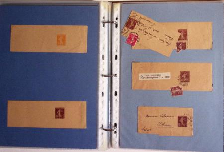 1880-1990, Collection de plus 1000 entiers postaux
