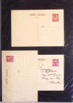 1880-1990, Collection de plus 1000 entiers postaux