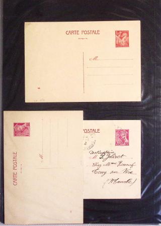 1880-1990, Collection de plus 1000 entiers postaux