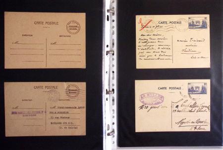1880-1990, Collection de plus 1000 entiers postaux