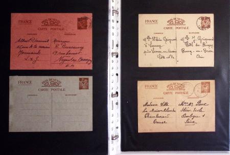 1880-1990, Collection de plus 1000 entiers postaux