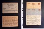 1880-1990, Collection de plus 1000 entiers postaux